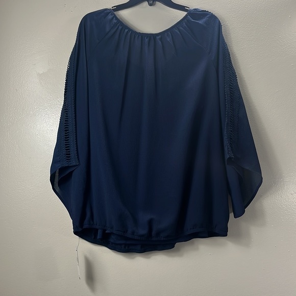 ALYX NWT Women's Blue U-Neck Long Sleeves Top Size XL - Picture 2 of 9